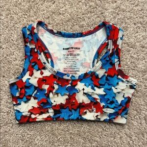 Romy Loves Lulu Star Print Sports Top